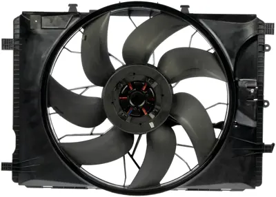 Radiator Fan Assembly With Controller