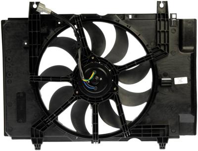 Dorman 620-204 Engine Cooling Fan Assembly - Replacement For 1992-1998 Honda Civic