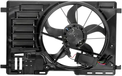 Radiator Fan Assembly With Controller