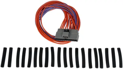 Twenty Wire Connector With Wire Leads, Splicing Crimps And Heat