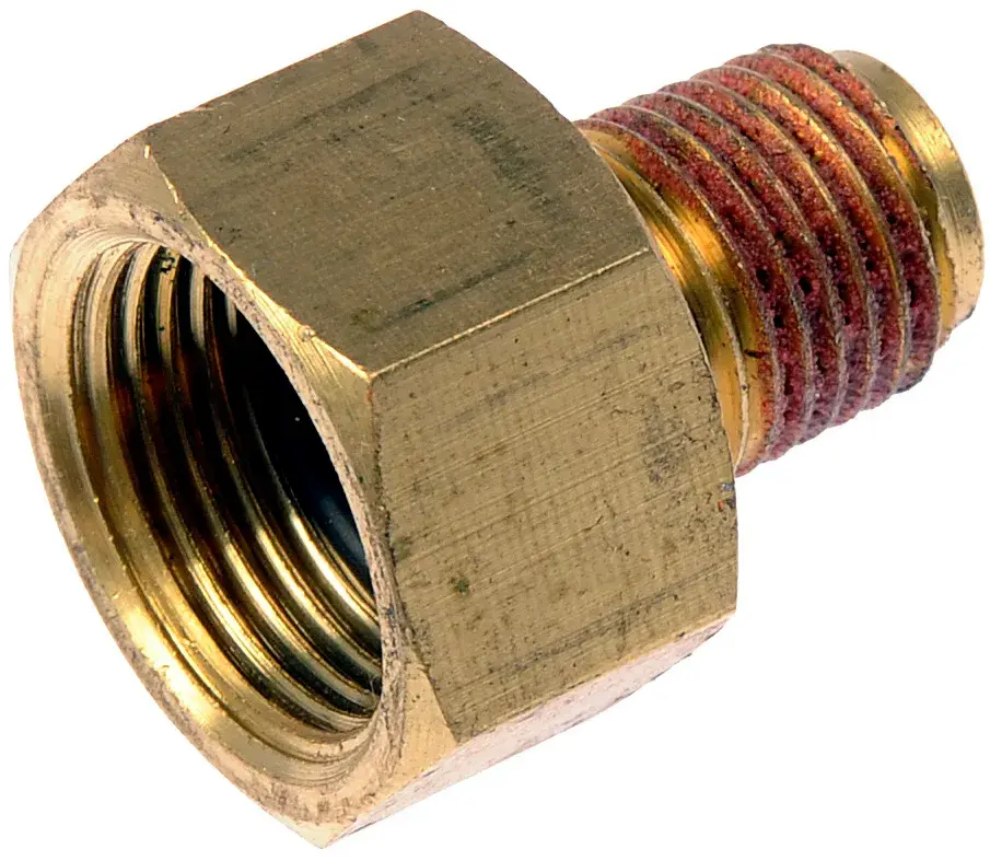 Transmission Line Connector (To Trans) - 1/4 In. NPT x 3/4-18 UNS