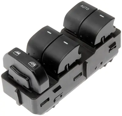 Master Window Switch Front Left 5 Button