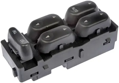 Power Window Switch Front Left 5 Button
