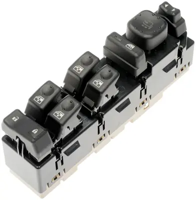 Master Window Switch Assembly 8 Button