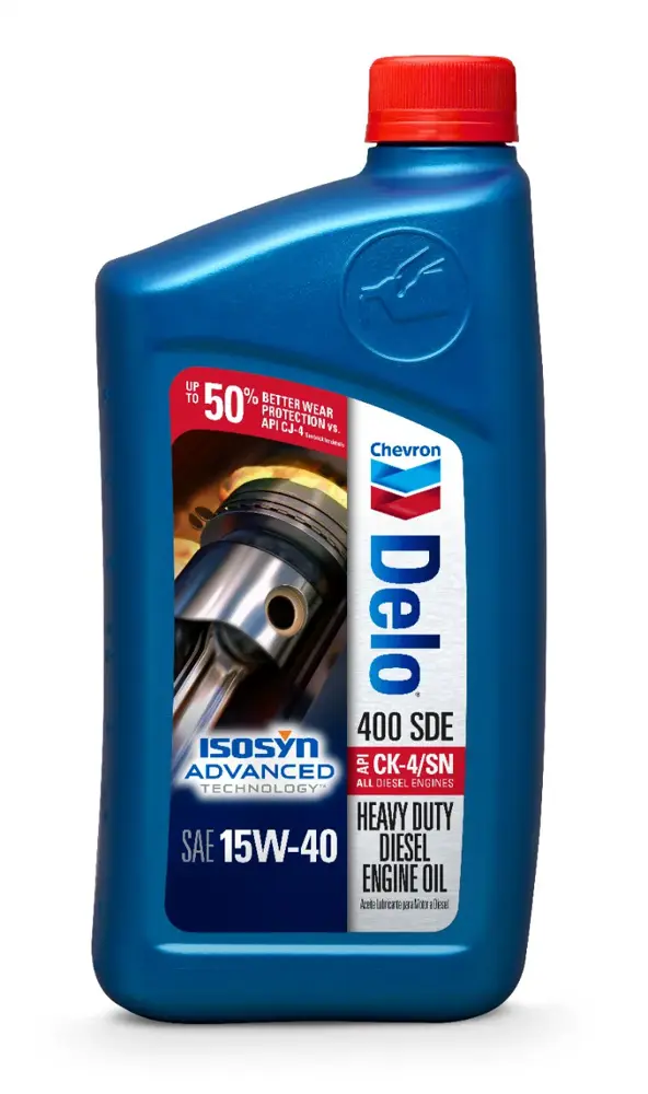 Chevron Delo 400 SDE Motor Oil 15W40 Conventional Heavy Duty