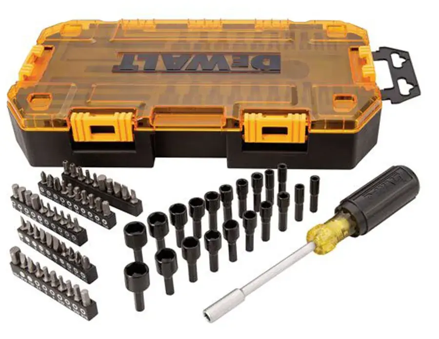 DEWALT 1/4 in. Multi-Bit and Nut Driver Set (70-Piece) DEW