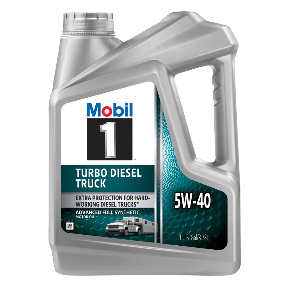 TINK☆TIFFA② Mobil 1 Turbo Diesel Truck Motor Oil 5W40 Synthetic Blend Heavy