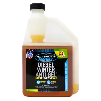 Fuel Additive Hot Shots Secret Diesel Winter Anti-Gel 16 oz