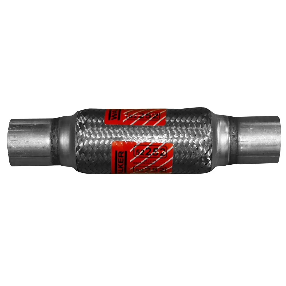 Stainless Steel Flexi Pipe 38mm ID X 300mm Stainless Steel Exhaust Flexi Pipe With Clamps - Universal Flexible Repair Pipe For Cars Flexible Exhaust Connector