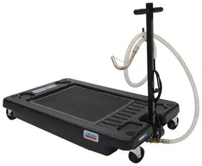 Lincoln 3669 Low Profile 17 Gal Oil Change Drain Tank w/Electric