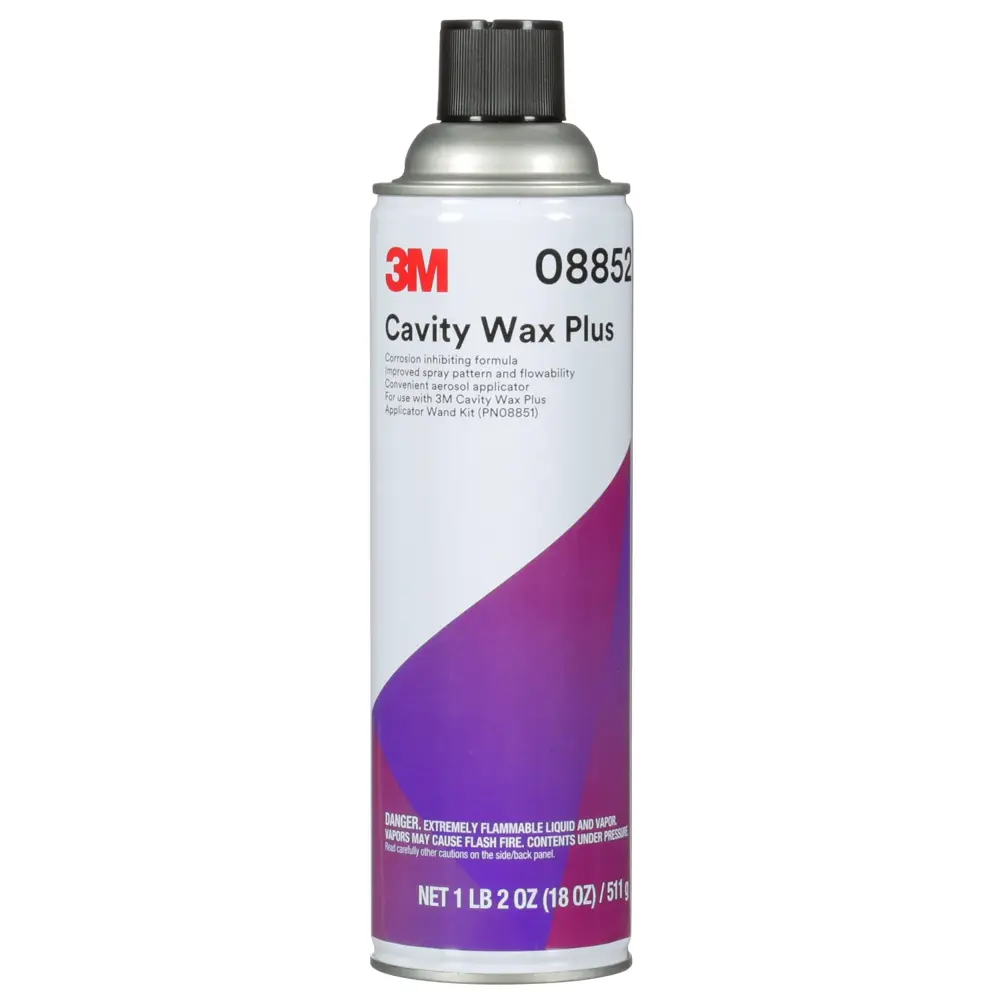 3M Cavity Wax Plus Cera Protettiva Cavità 08852 - Confezione Da 4 Lattine Da 510g