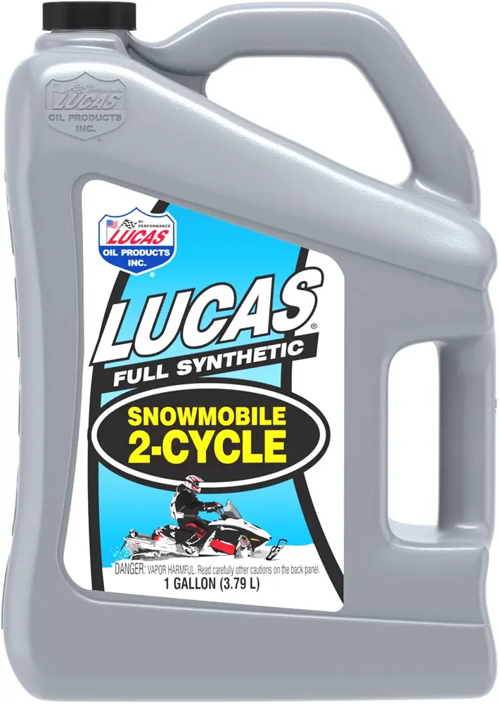 Lucas Full Synthetic Snowmobile 2-Cycle Oil - 1 gal LUC 10847