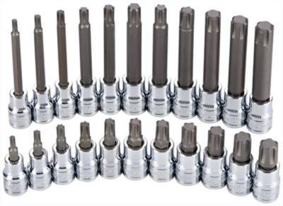 Carlyle Tools by NAPA SS12106M 6pc 1/2In Dr 12 Pt Deep Socket Set Metric 29-36mm 