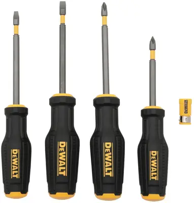 Dewalt Combination Maxfit Screwdriver Set 4Piece