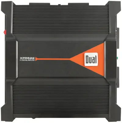 Stereo Amplifier MOSFET 2-Channel Amplifier Dual Electronics BK