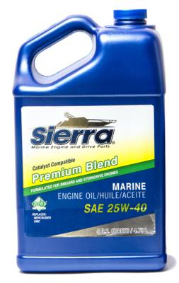 Sierra Motor Oil 25W40 Conventional 5 qt (US) SME 1894004 | Buy 