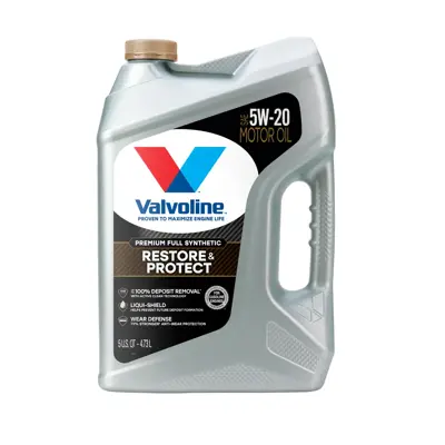 ih's shop　904540 Valvoline Restore & Protect Motor Oil 5W20 Full Synthetic 5 qt (US