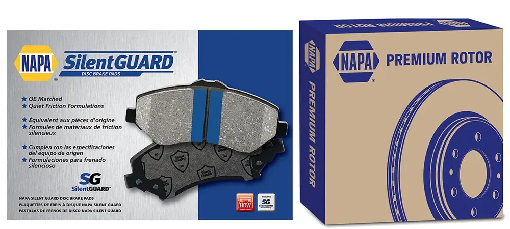 NAPA Premium / SilentGUARD Brake Rotor and Pad Kit NBK 8500XSGK1