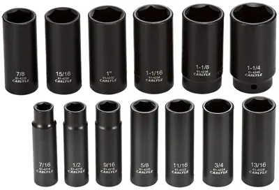 Carlyle Legacy Socket Set - Clearance – While Supplies Last 1/2 in