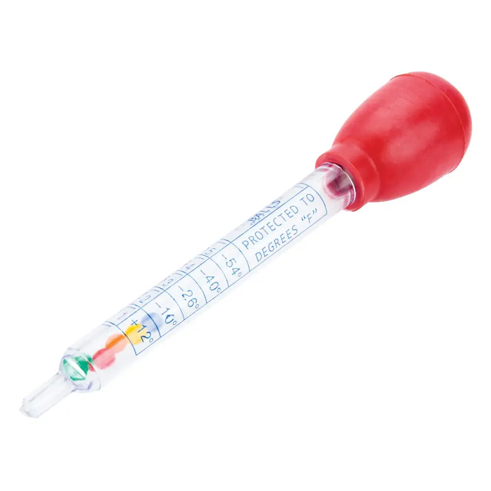 Dial-Type Antifreeze Tester – Coolant Ethylene Glycol Checker For Car, Van, Motorcycle