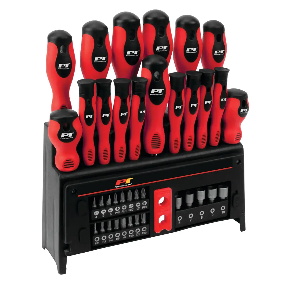 Performance Tool 1910 SAEナットドライバー7点セット Amazon.com: Performance Tool 1910 7-Piece SAE Nut Driver Set for