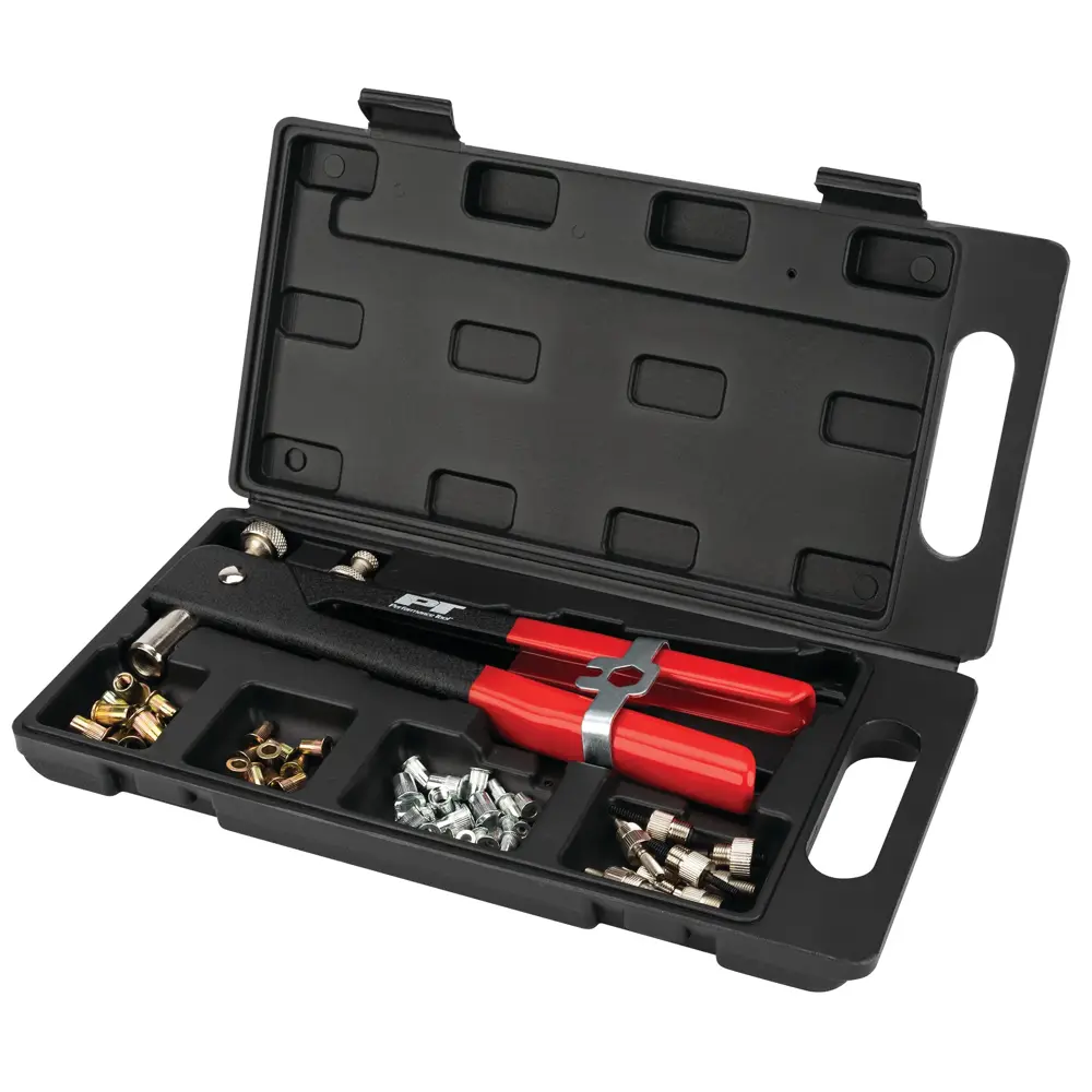 Performance Tool 49 pc. SAE/Met Threaded Insert Rivet Kit PTT