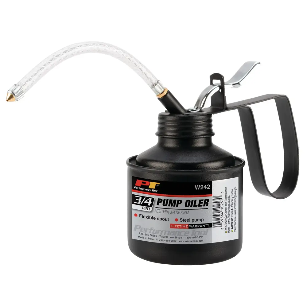 Performance Tool 3/4 Pint Pump Oiler w/Flex Spout PTT W242 | Buy