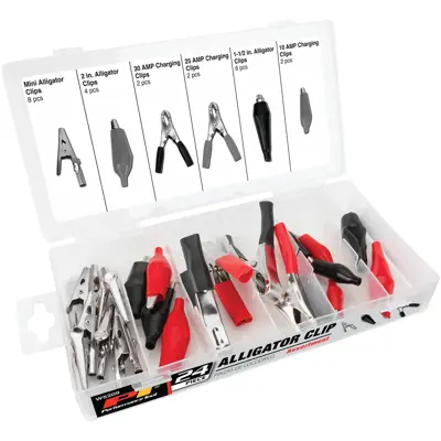 Performance Tool 24 pc. Alligator Clip Assortment PTT W5209 | Buy