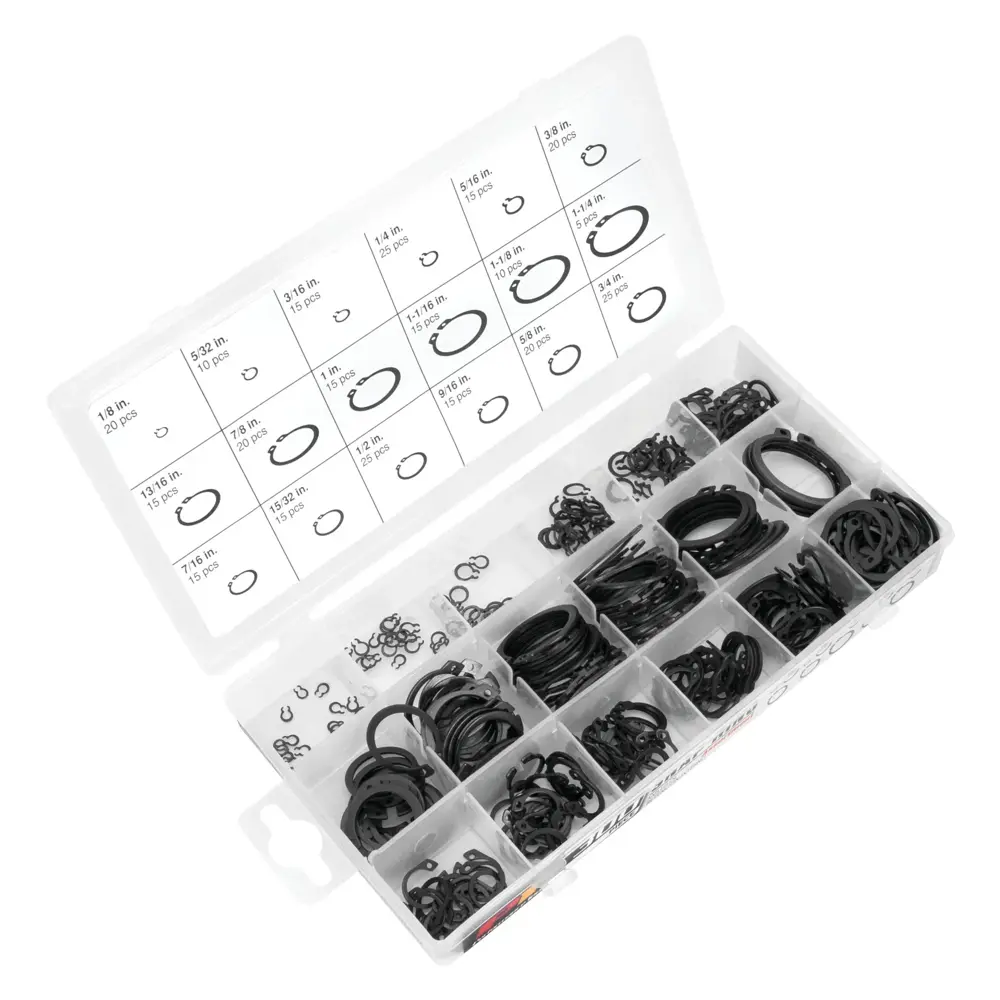Performance Tool 300 pc. External Snap Ring Assortment PTT W5212