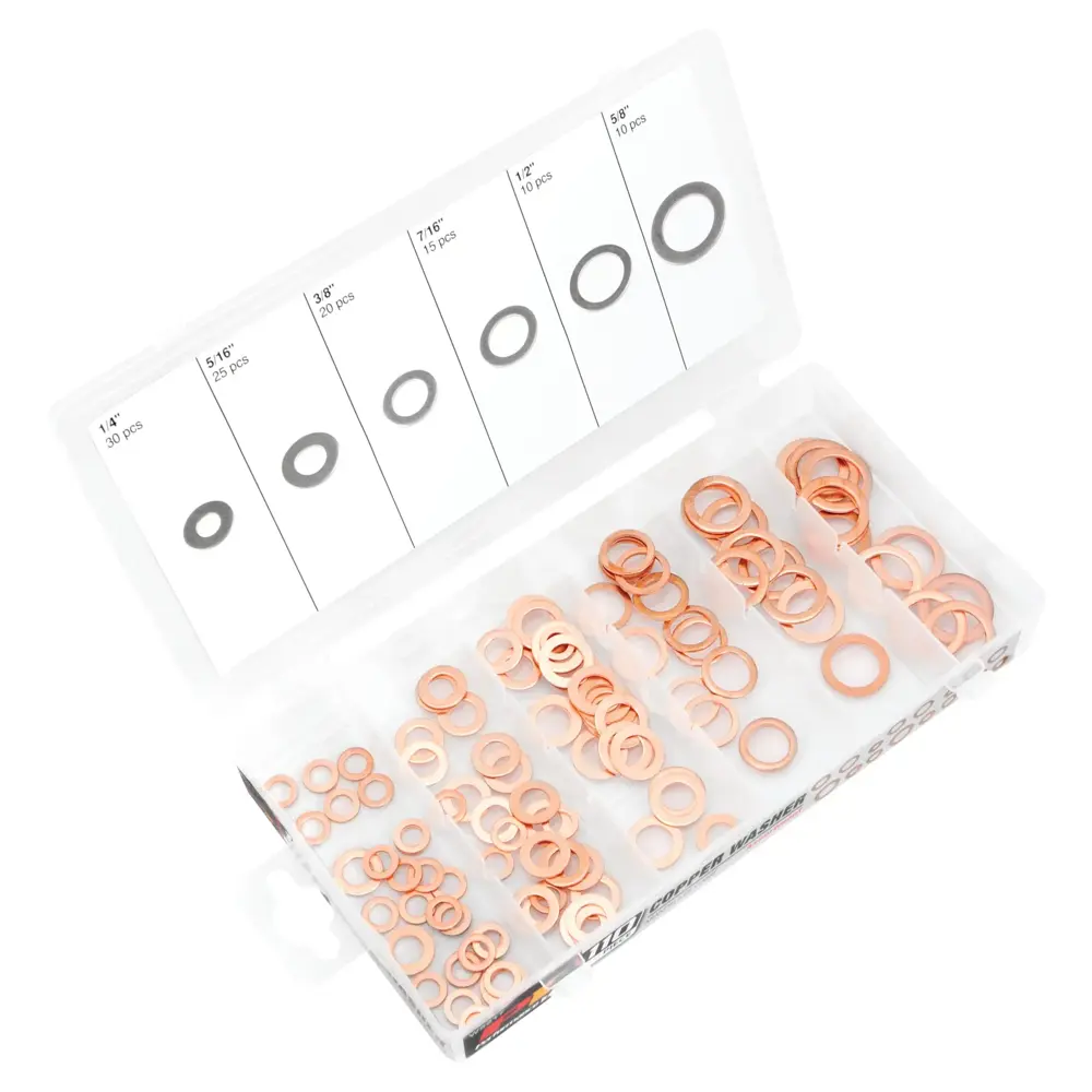 Performance Tool 110 pc. Copper Washer Assortment PTT W5217 | Buy
