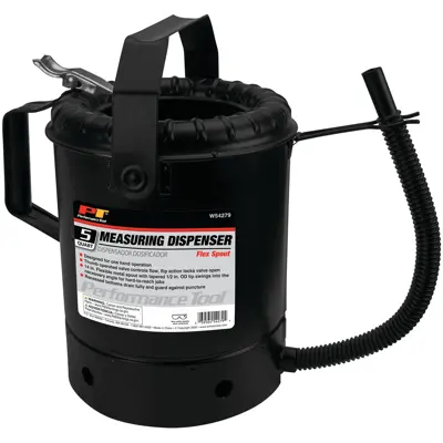 Performance Tool 5 qt. Flex-Spout Measuring Dispenser PTT W54279