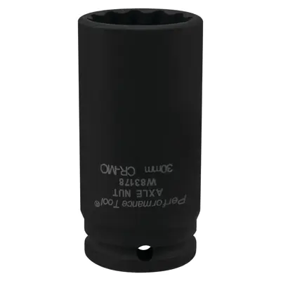 Performance Tool Socket 30 mm 12 Points Black Coated PTT W83178
