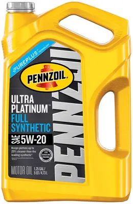 Pennzoil Ultra Platinum Motor Oil 5w20 Full Synthetic 5 Qt Us