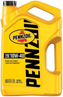 Pennzoil Motor Oil 10W40 Conventional 5 qt (US) PEN 550045213