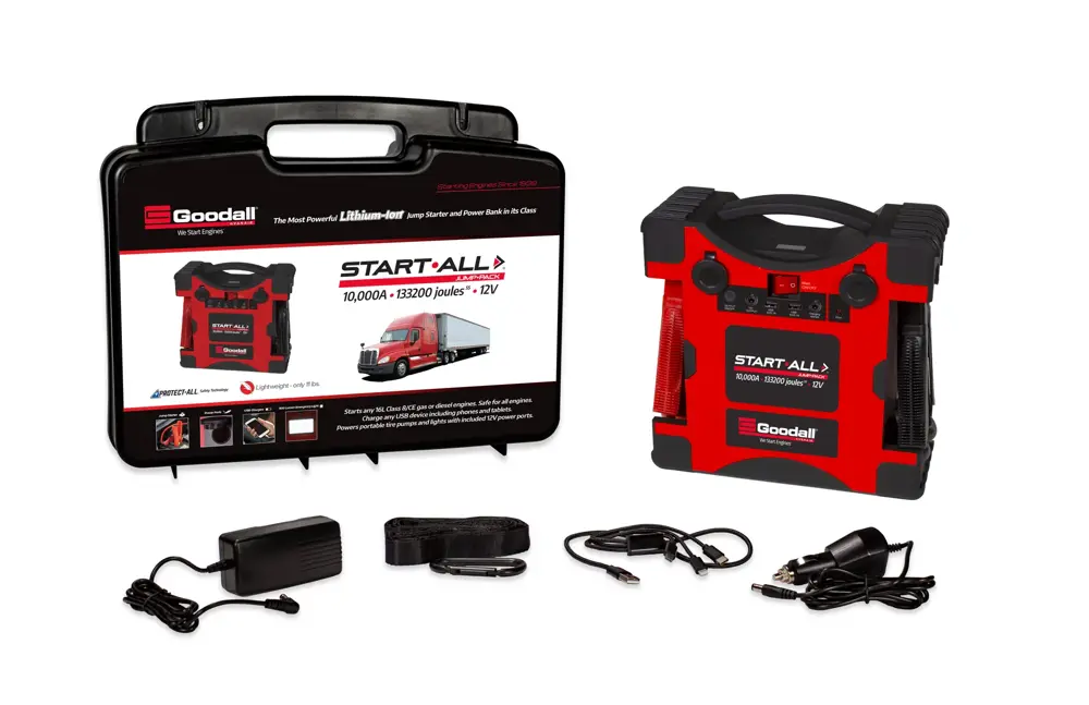 Start-All Jump-Pack, 12V 10,000A, Lithium-Ion Jump Starter VNA