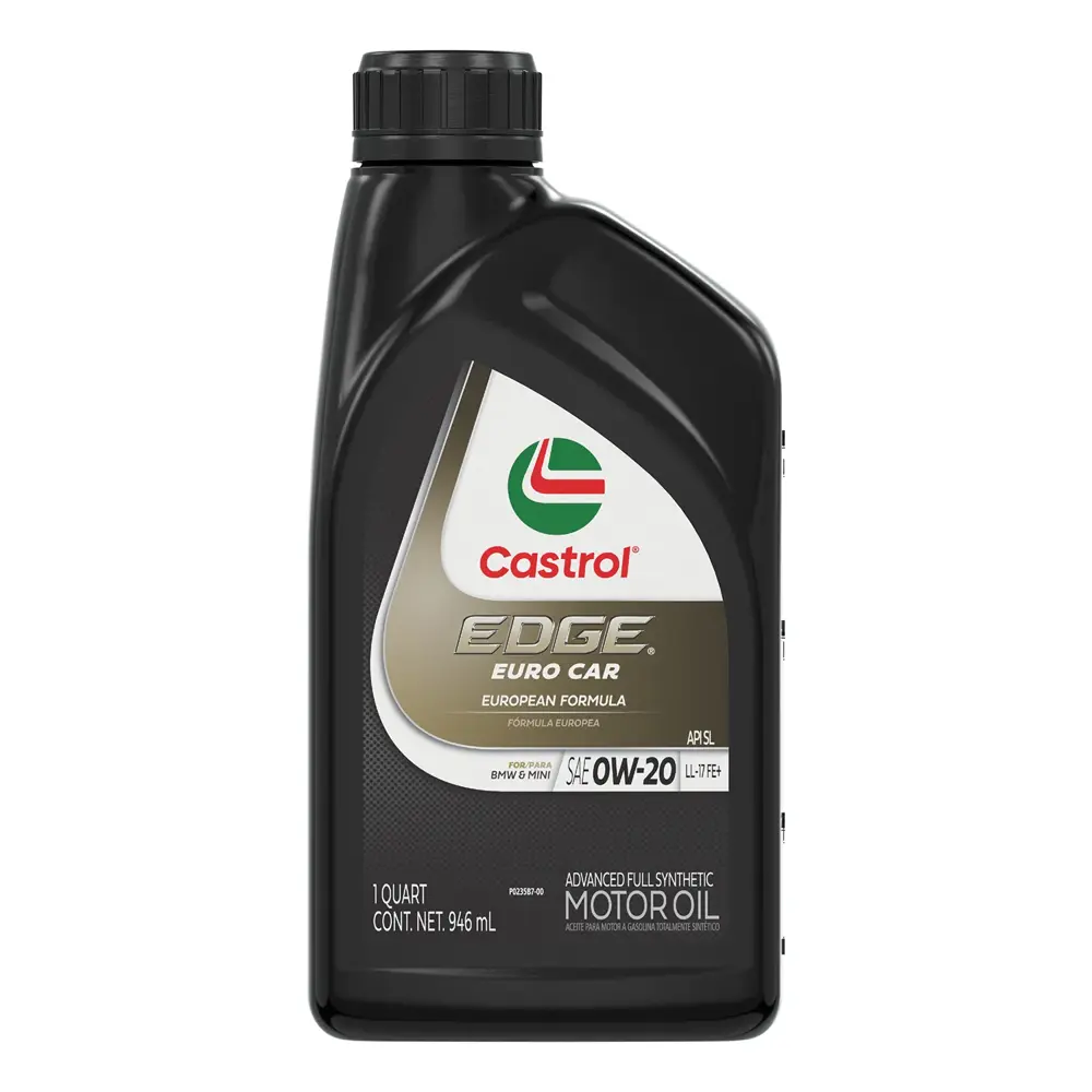 Castrol EDGE Euro Car Motor Oil 0W20 LL-17 FE+ Advanced Full