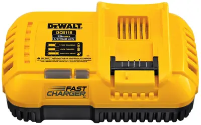 Dewalt 20Volt Max LithiumIon Fan Cooled Fast Battery Charger