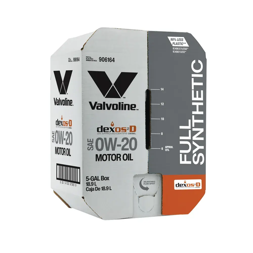 Valvoline Advanced Motor Oil Dexos D 0W20 Full Synthetic Light