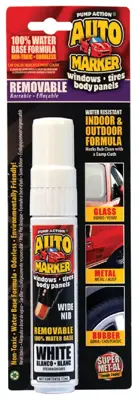 Auto Jumbo Removable Marker - White BK 7101852 | Buy Online - NAPA