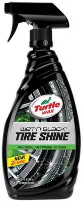 Turtle Wax Wet N Black Tire Shine - 23 oz