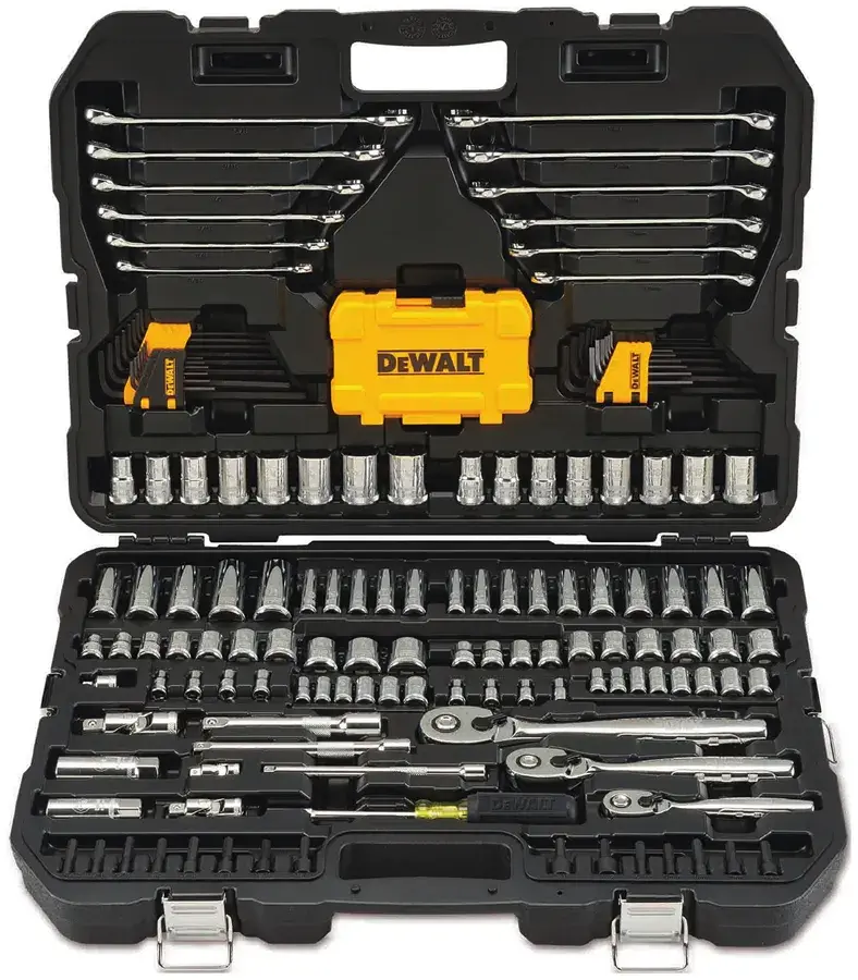 DEWALT 1/4 in., 3/8 in. and ½ in. Drive Polished Chrome Mechanics