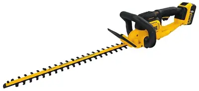 Dewalt 20v Max Cordless Battery Powered Hedge Trimmer Kit With 1 5ah Battery & Charger