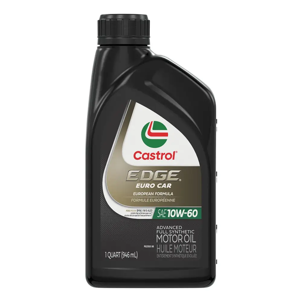 Castrol EDGE Euro Car Motor Oil 10W60 Full Synthetic 1 qt (US) CAS