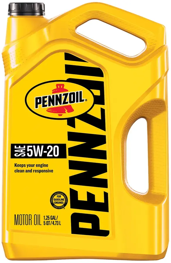 Pennzoil Motor Oil 5W20 Conventional 5 qt (US) PEN 550045210 | Buy