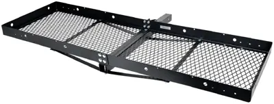 Trailer Hitch Receiver Cargo Rack Folding