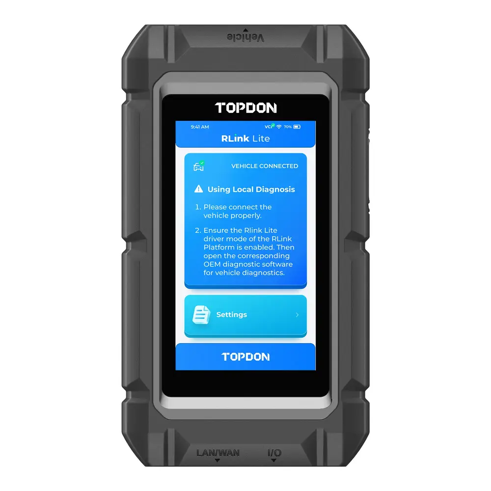 TOPDON RLink Lite J2534 Compliant Passthrough Programming Device