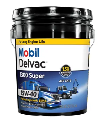 ◆ Nao Mobil Delvac 1300 Super Motor Oil 15W40 Synthetic Blend Heavy Duty