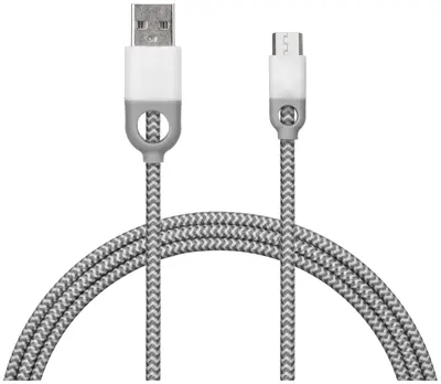 iHome Micro Usb Ac Charger & Cable Bundle White