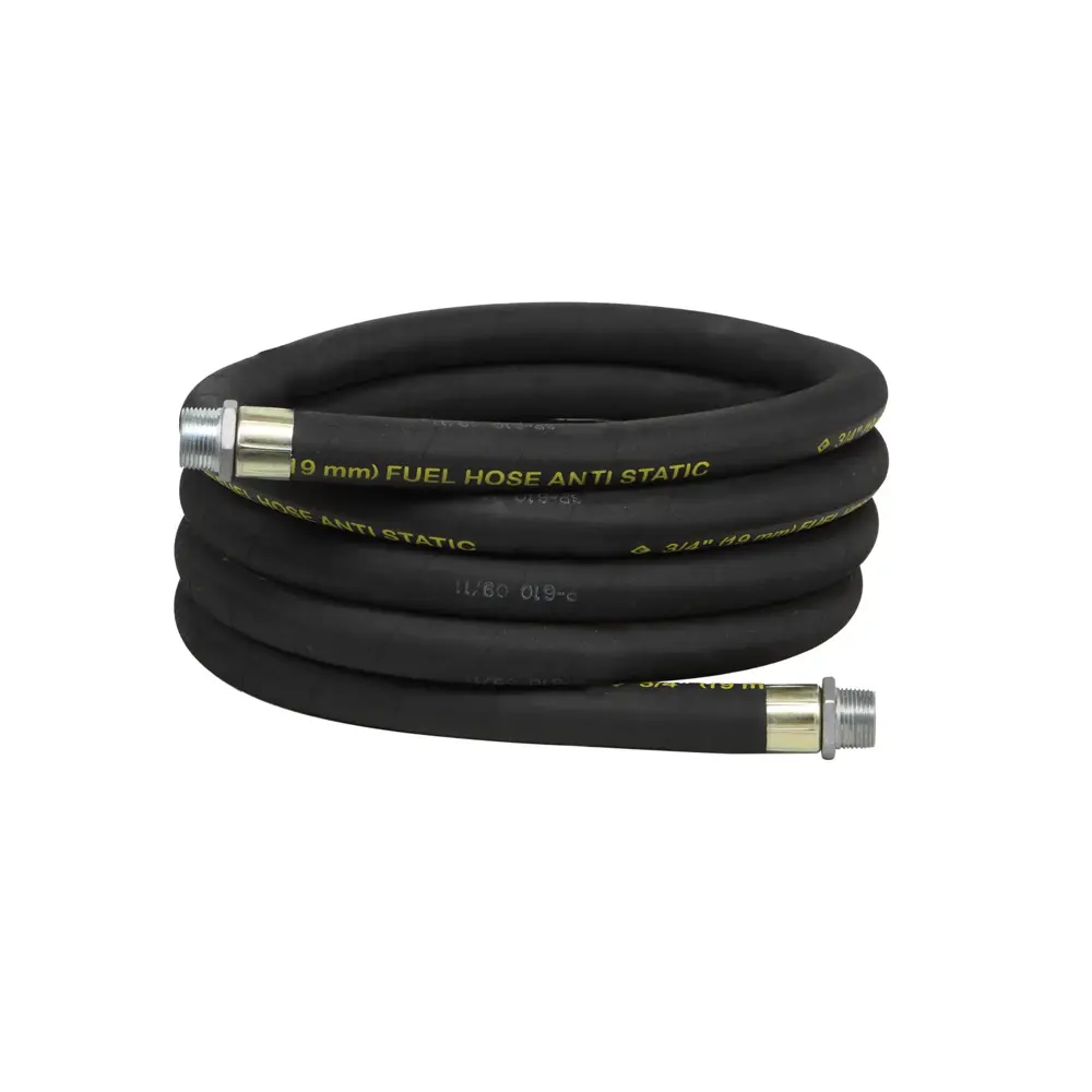 NAPA Anti-Static Replacement Fuel Hose w/End Connections - 1in x