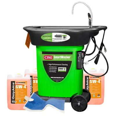 CRC SmartWasher SW-423 Bioremediating Mobile Parts Washer Kit 15